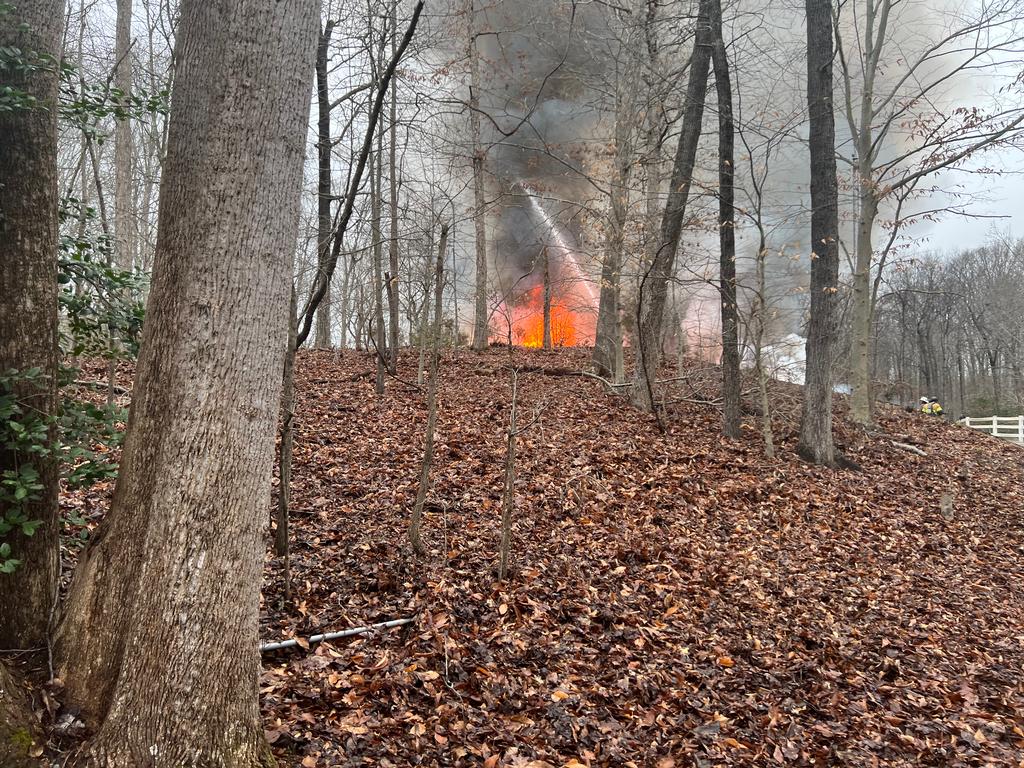 Well Involved House Fire in Welcome Area of Charles County - Charles ...